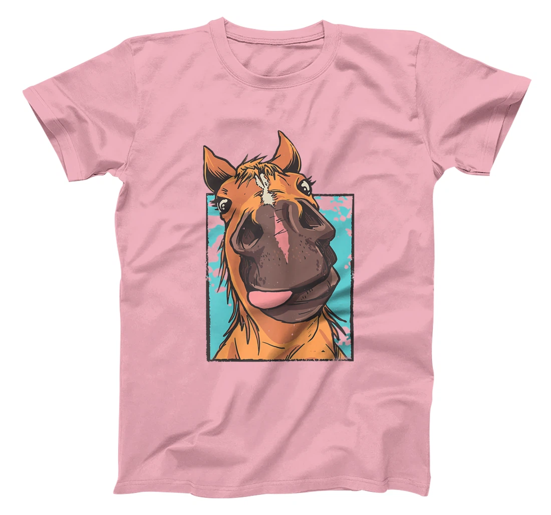 Funny horse lover gifts laughing horse owner funny humour T-Shirt, Kid T-Shirt and Women T-Shirt