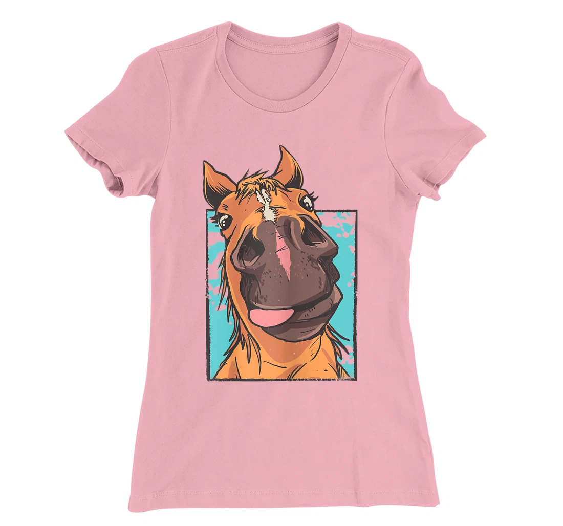 Funny horse lover gifts laughing horse owner funny humour T-Shirt, Kid T-Shirt and Women T-Shirt