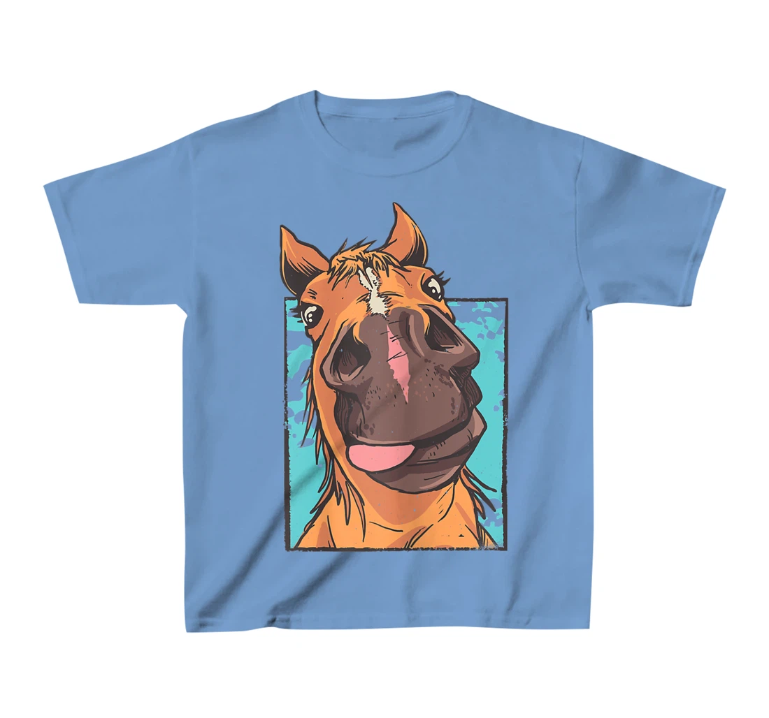 Funny horse lover gifts laughing horse owner funny humour T-Shirt, Kid T-Shirt and Women T-Shirt
