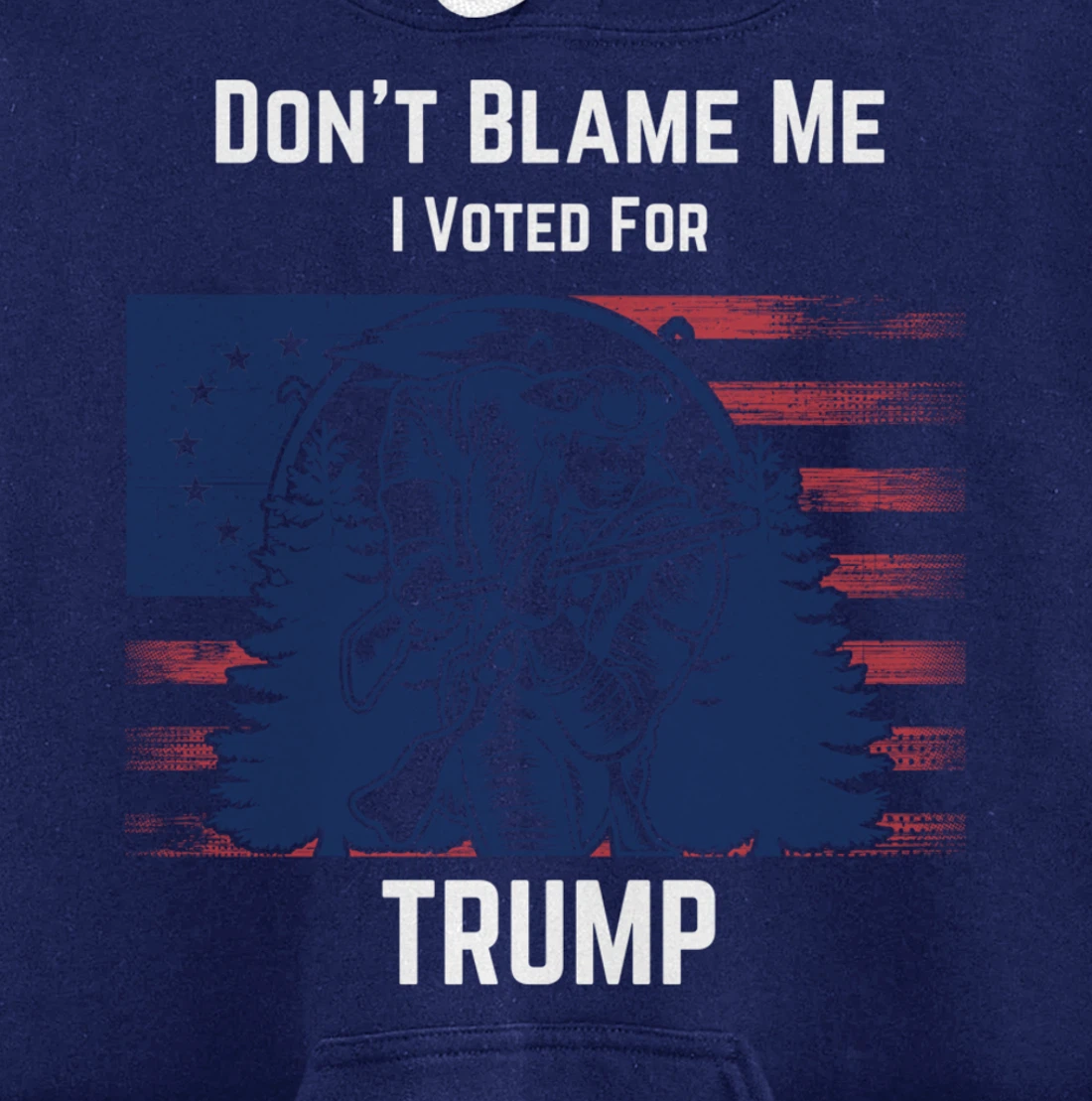 Don't Blame Me I Voted For Trump Minuteman Pullover Hoodie