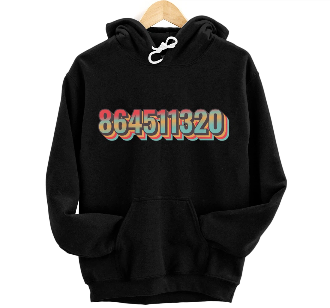 864511320 Can't Wait To Vote Trump Out Retro Design Pullover Hoodie
