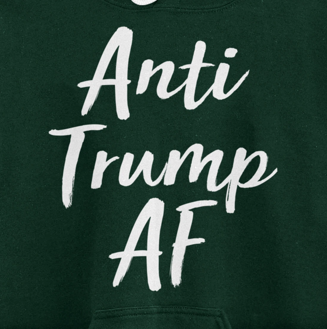 Anti Trump AF - Anti-Trump - Pullover Hoodie