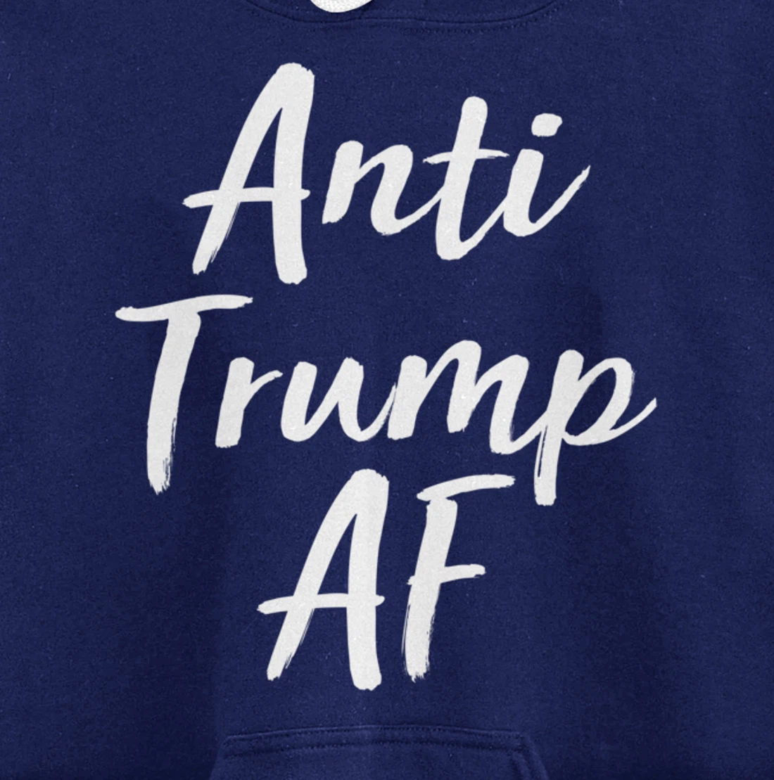 Anti Trump AF - Anti-Trump - Pullover Hoodie
