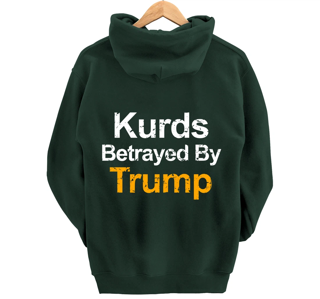 Vintage Kurds Betrayed by Trump Pullover Hoodie