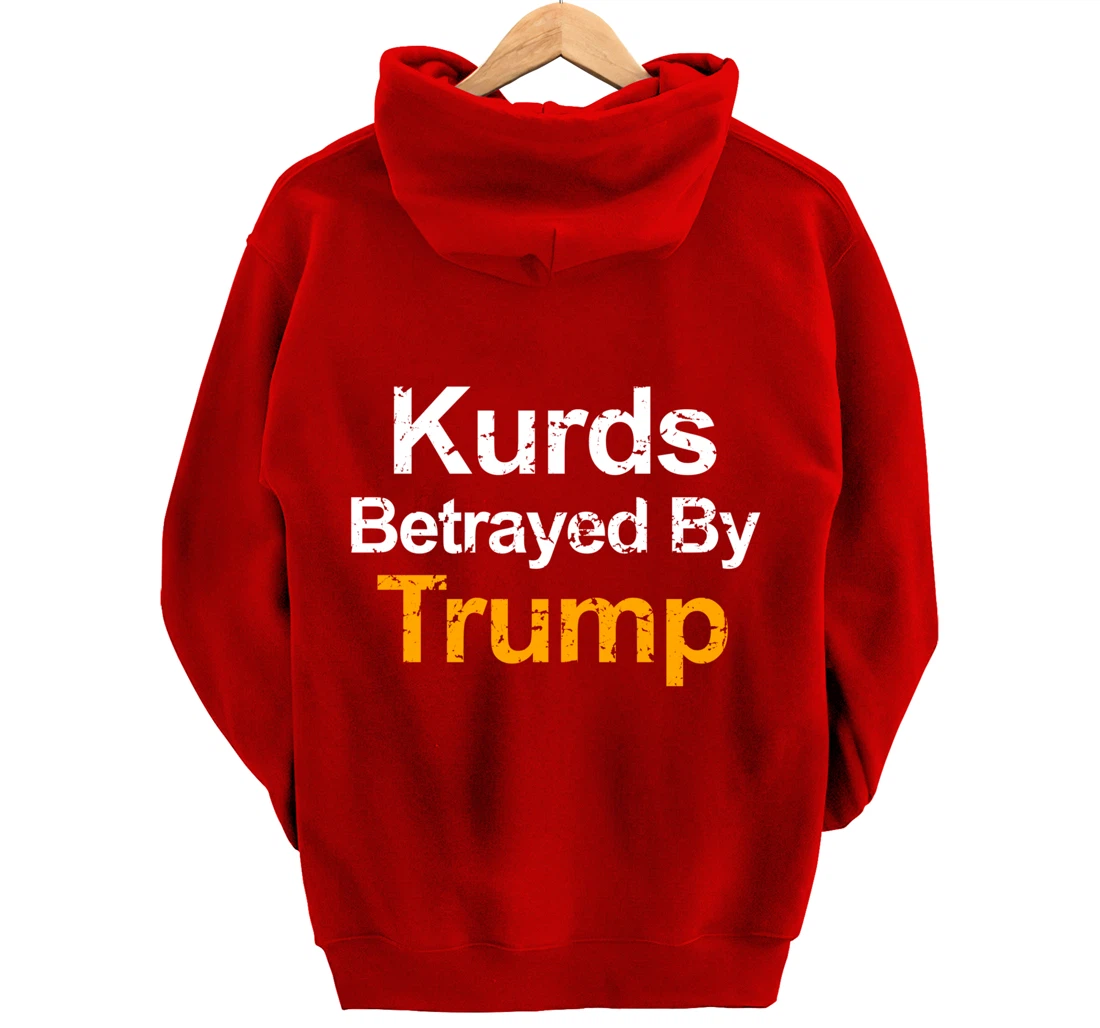 Vintage Kurds Betrayed by Trump Pullover Hoodie