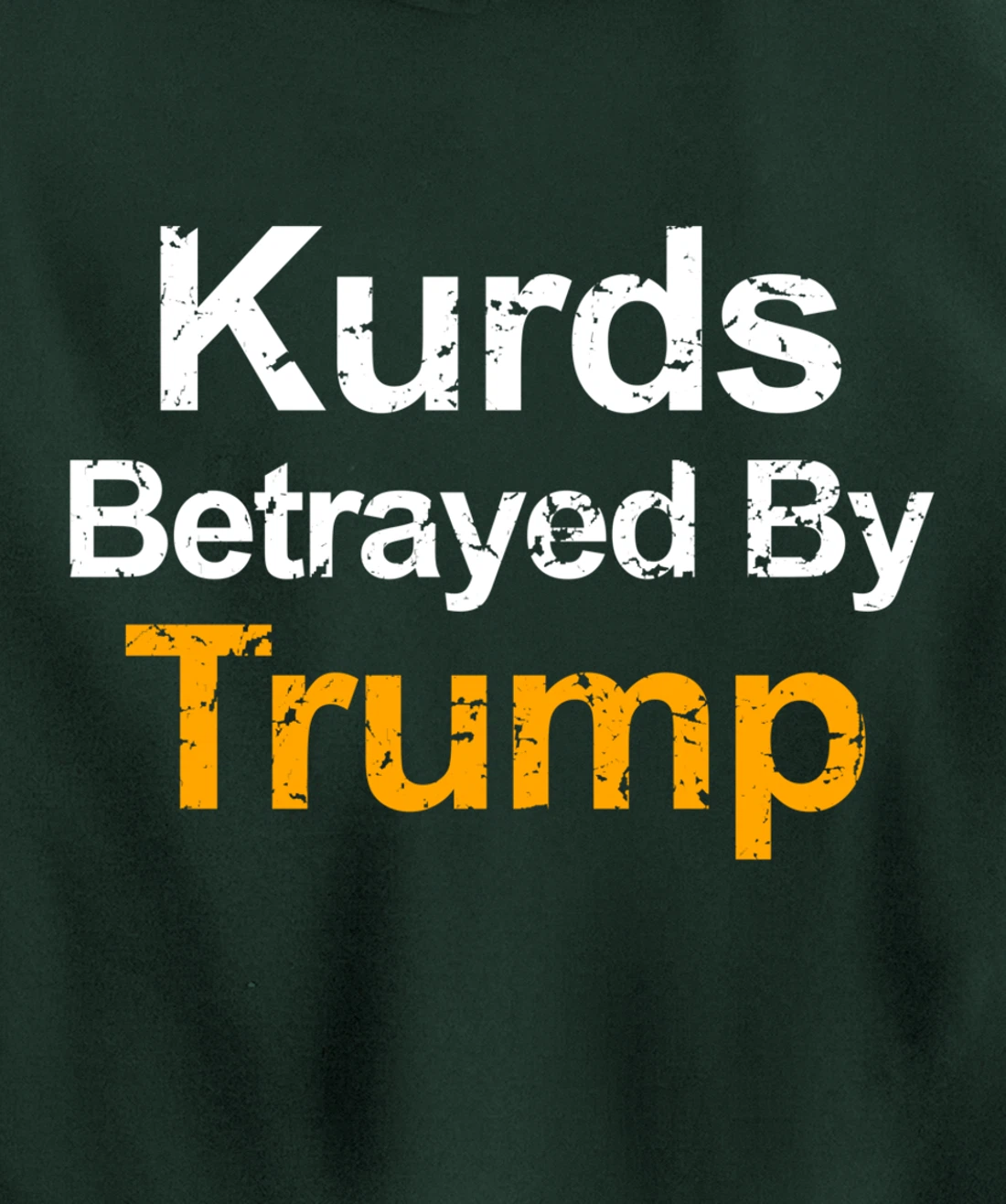 Vintage Kurds Betrayed by Trump Pullover Hoodie