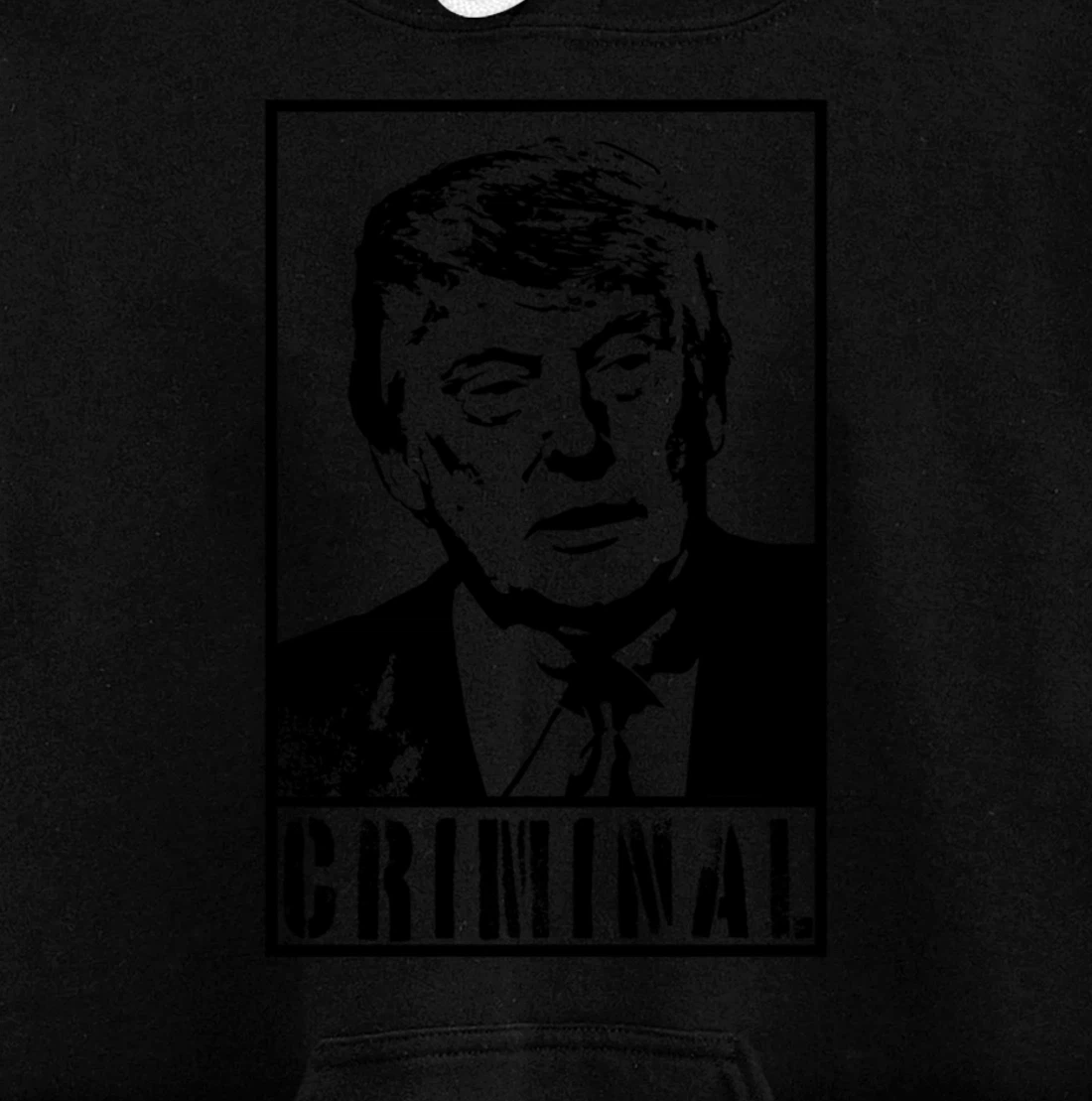 Trump is A Criminal Anti Trump Impeach the President Pullover Hoodie