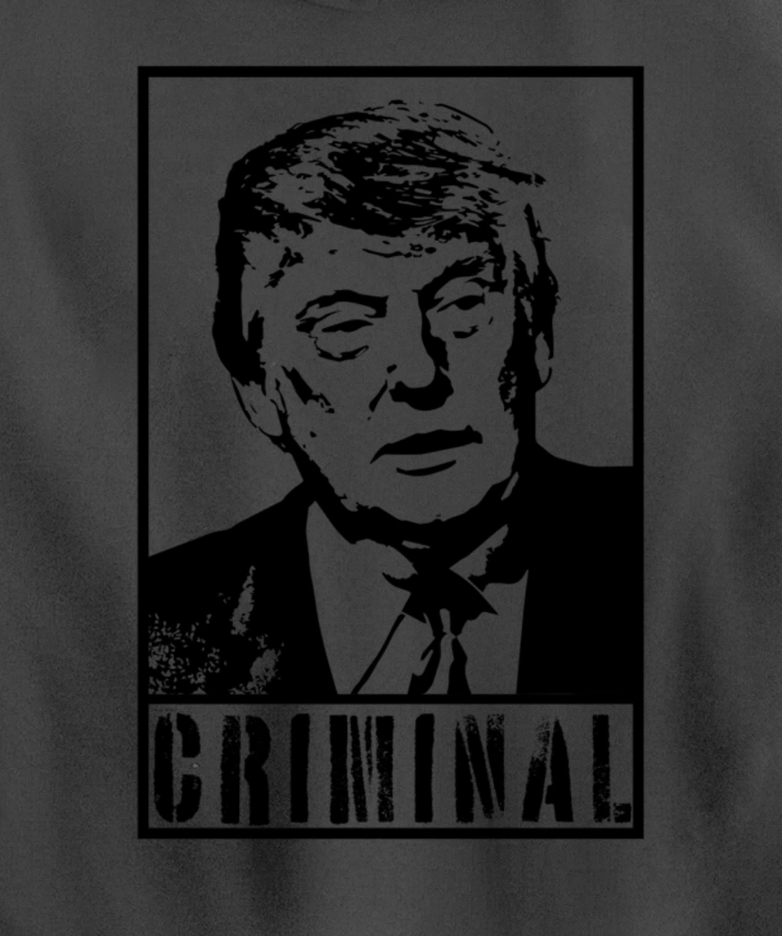 Trump is A Criminal Anti Trump Impeach the President Pullover Hoodie