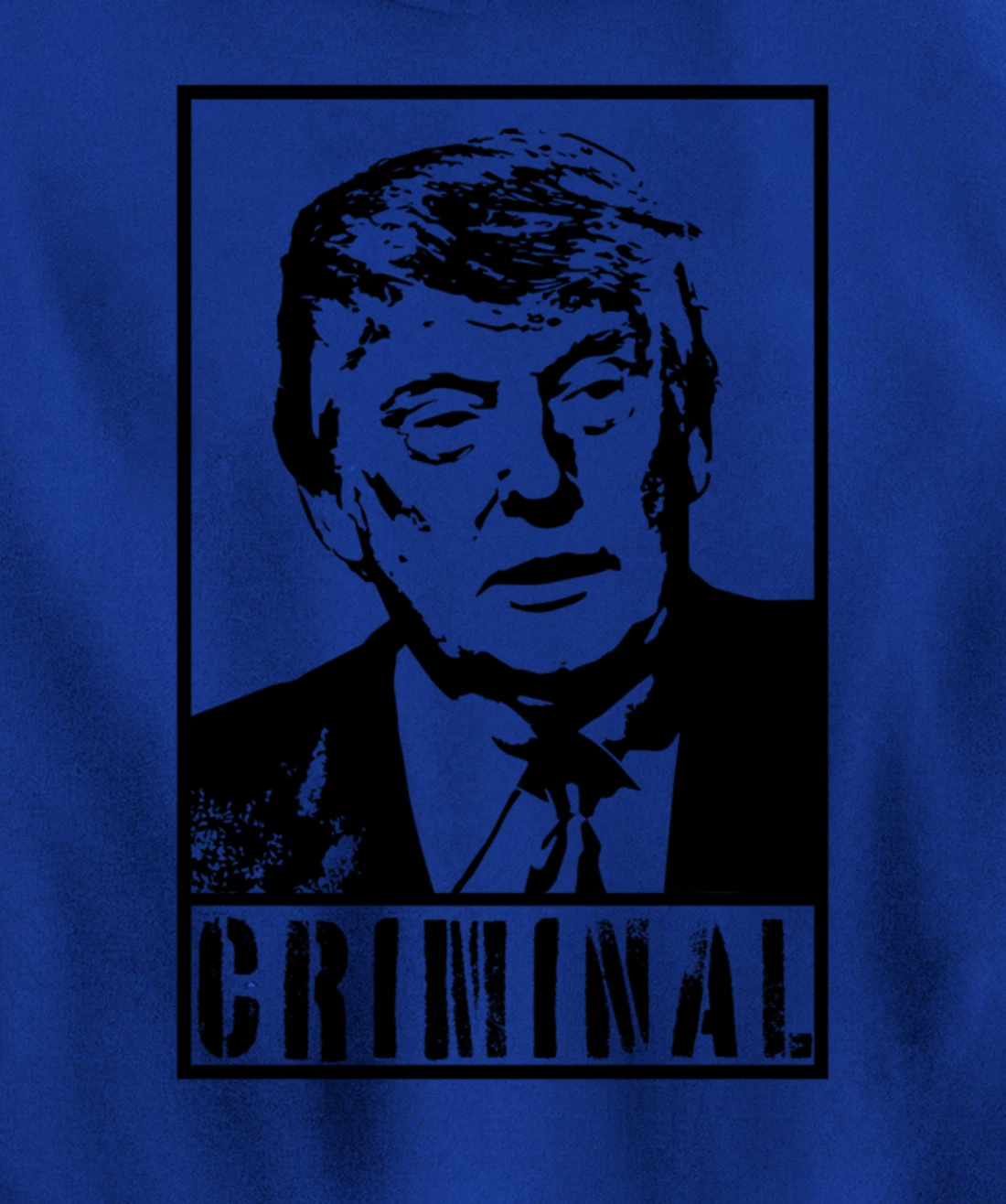 Trump is A Criminal Anti Trump Impeach the President Pullover Hoodie