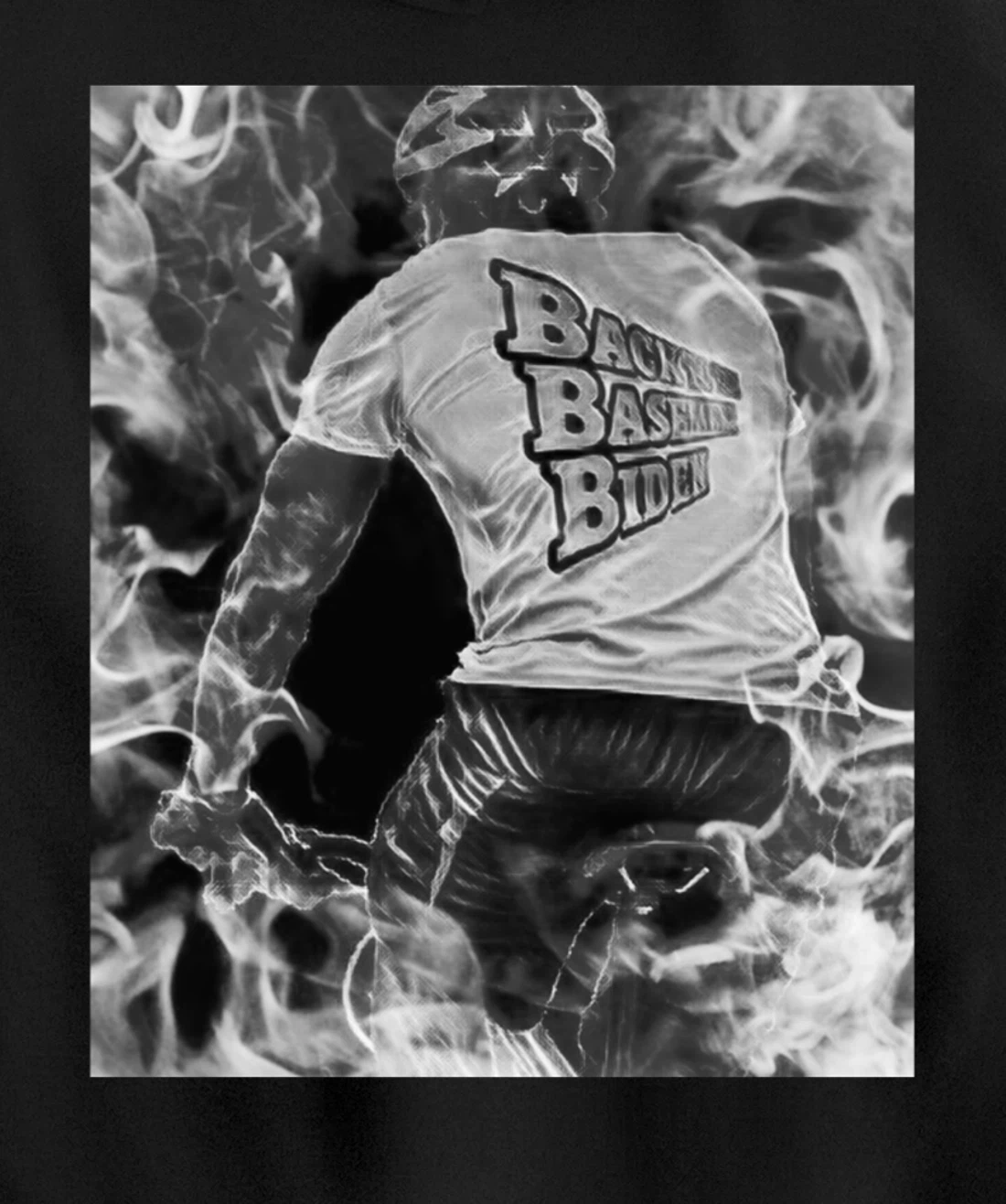 Back to the Basement Biden Trump Bicycle Patriot Republican Pullover Hoodie