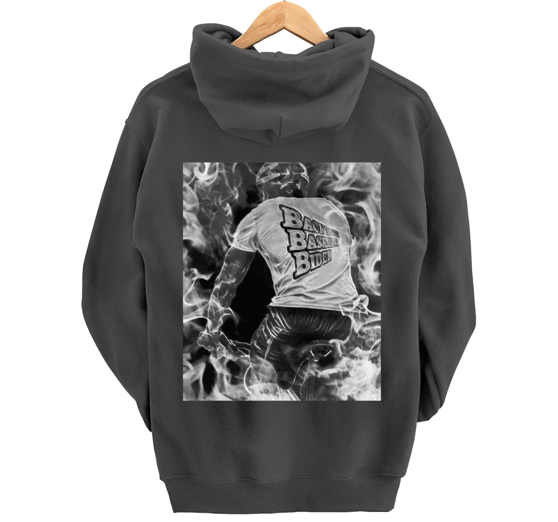 Back to the Basement Biden Trump Bicycle Patriot Republican Pullover Hoodie