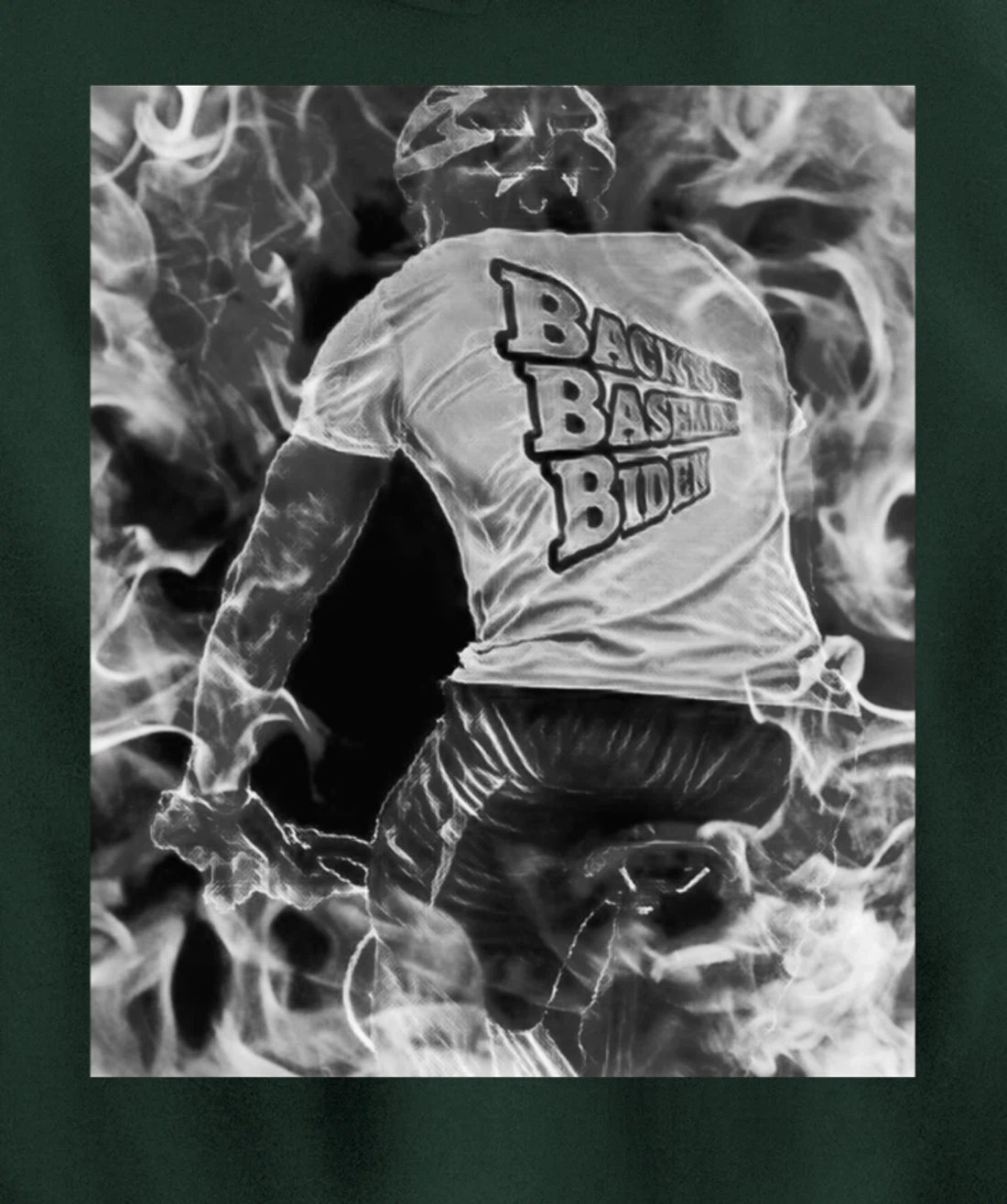 Back to the Basement Biden Trump Bicycle Patriot Republican Pullover Hoodie