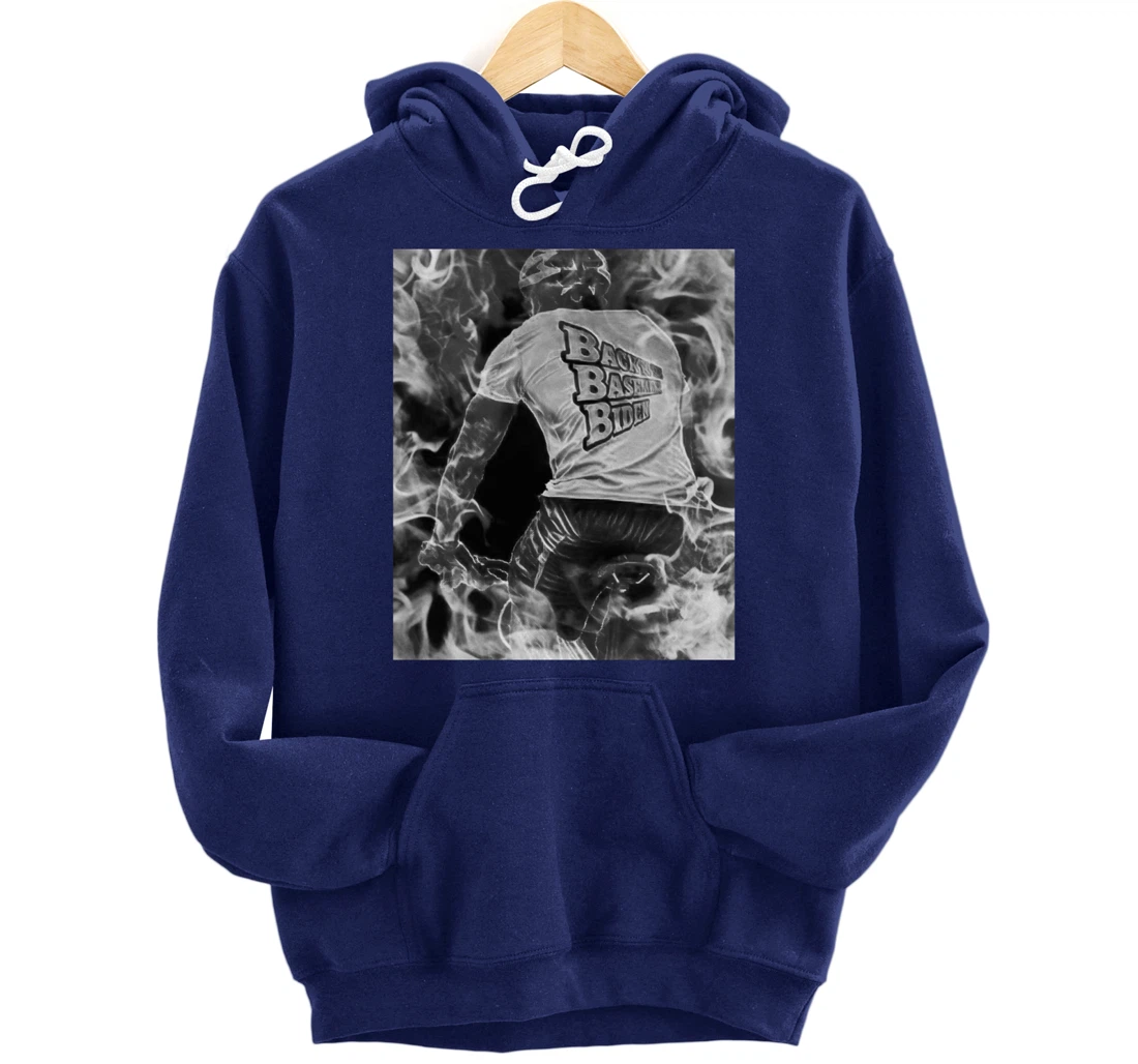 Back to the Basement Biden Trump Bicycle Patriot Republican Pullover Hoodie