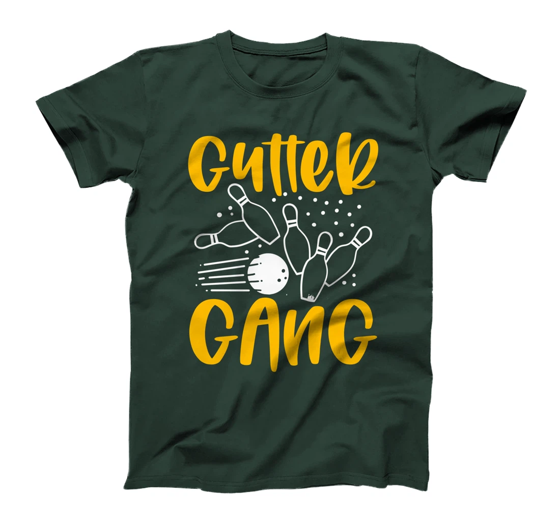 Gutter Gang Bowling Couple Bowler Bowling Alley Bowler T-Shirt