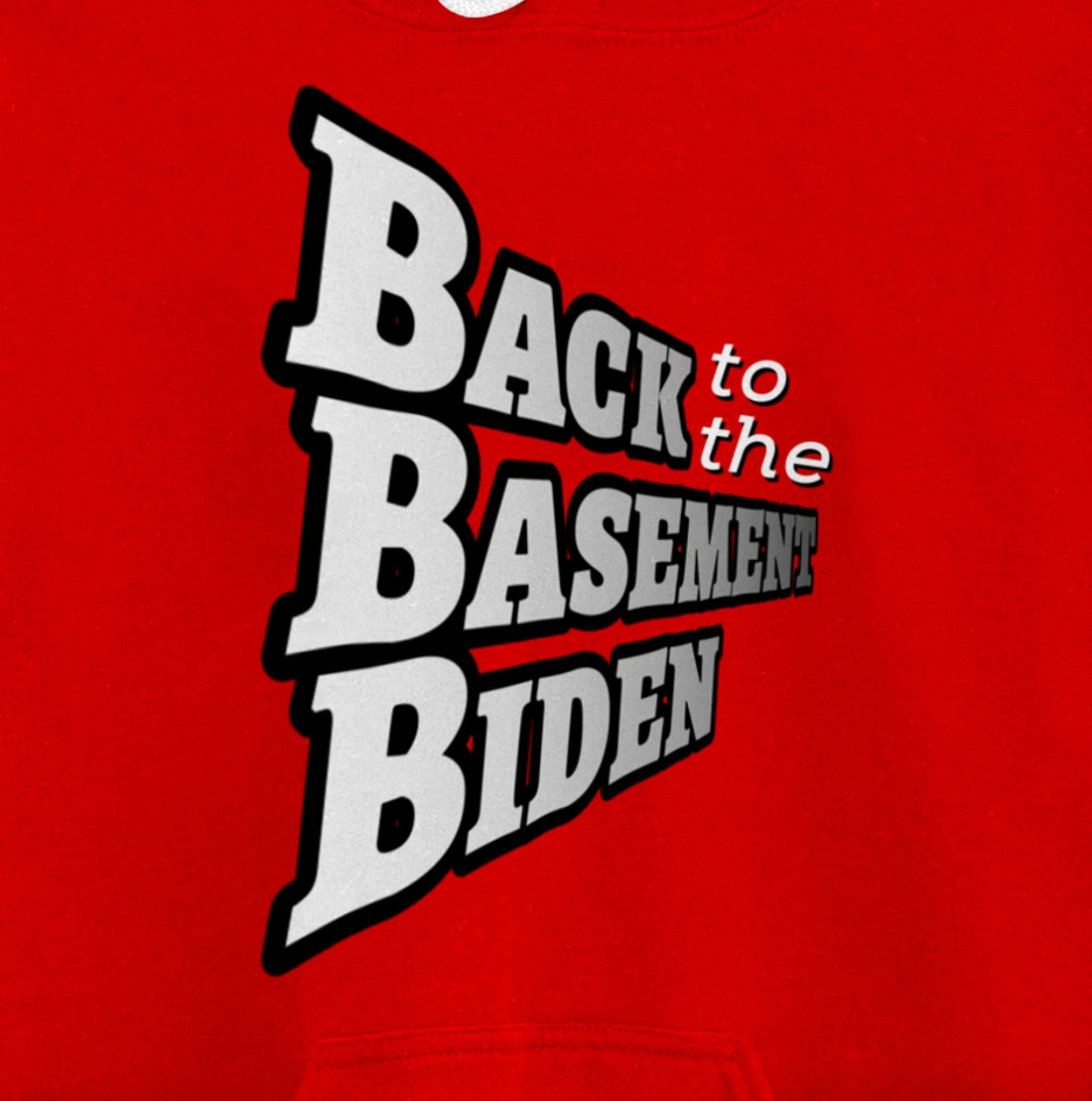 Back to the Basement Biden Trump Bicycle Patriot Republican Pullover Hoodie