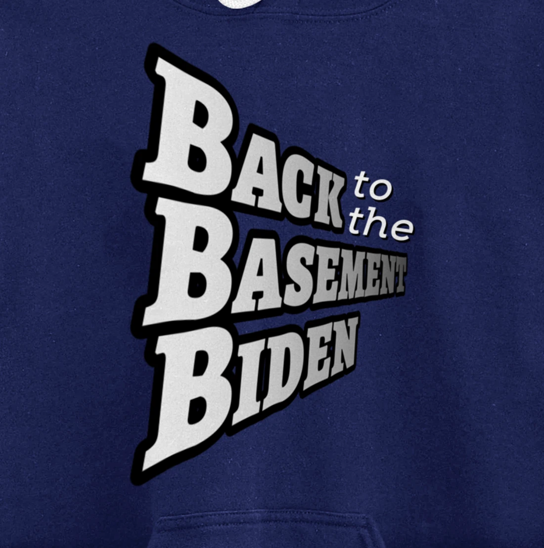 Back to the Basement Biden Trump Bicycle Patriot Republican Pullover Hoodie
