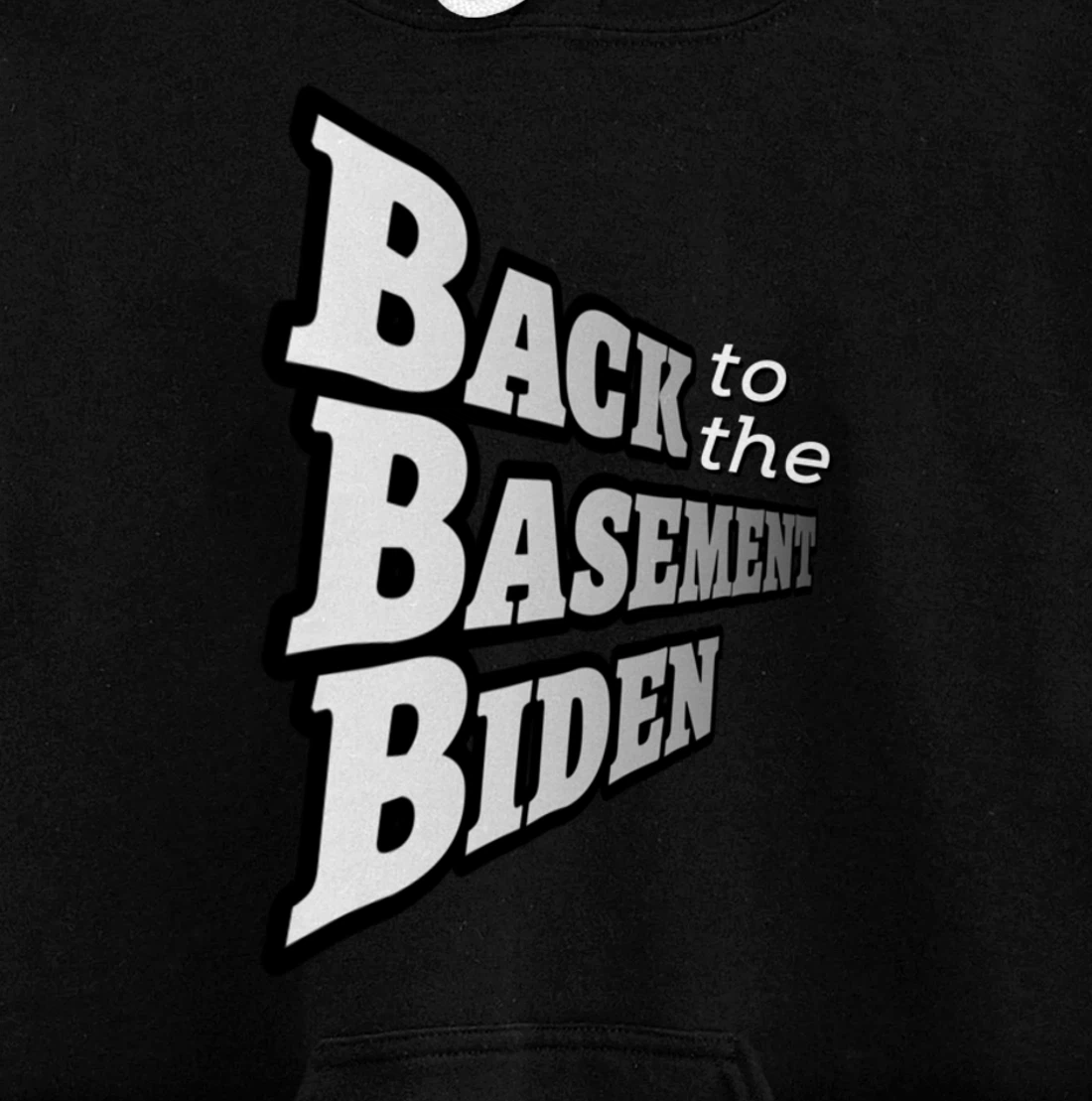 Back to the Basement Biden Trump Bicycle Patriot Republican Pullover Hoodie