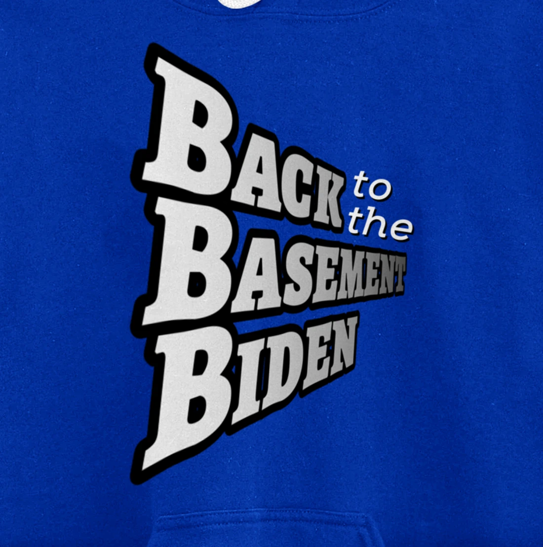 Back to the Basement Biden Trump Bicycle Patriot Republican Pullover Hoodie