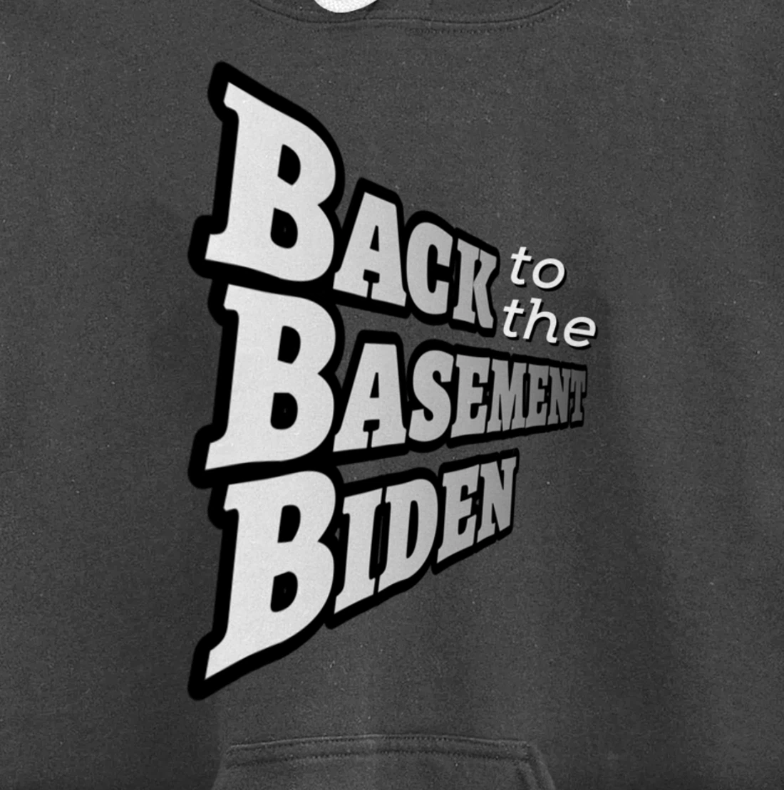 Back to the Basement Biden Trump Bicycle Patriot Republican Pullover Hoodie