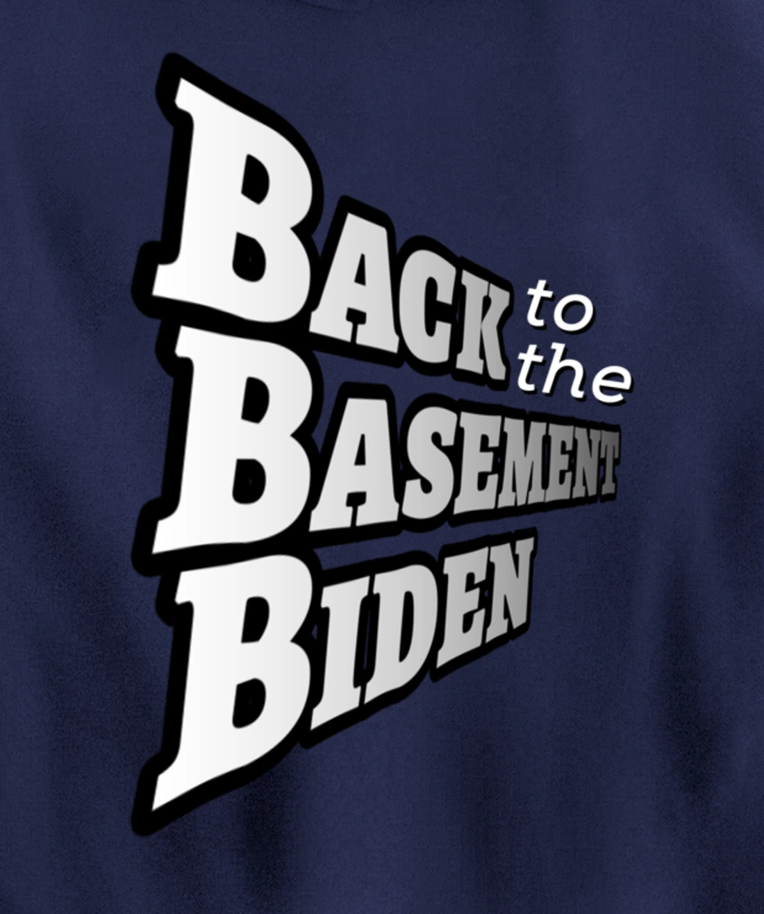 Back to the Basement Biden Trump Bicycle Patriot Republican Pullover Hoodie