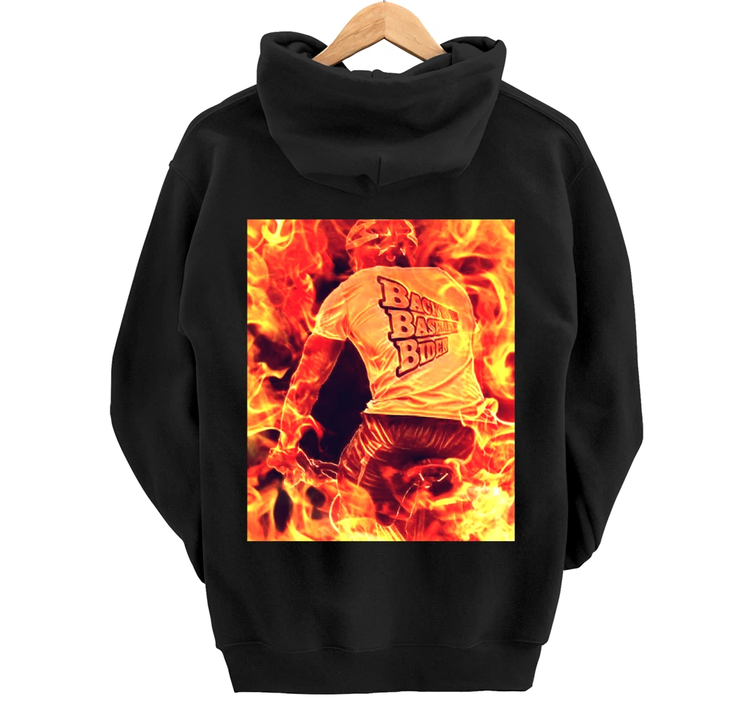 Back to the Basement Biden Trump Bicycle Patriot Republican Pullover Hoodie