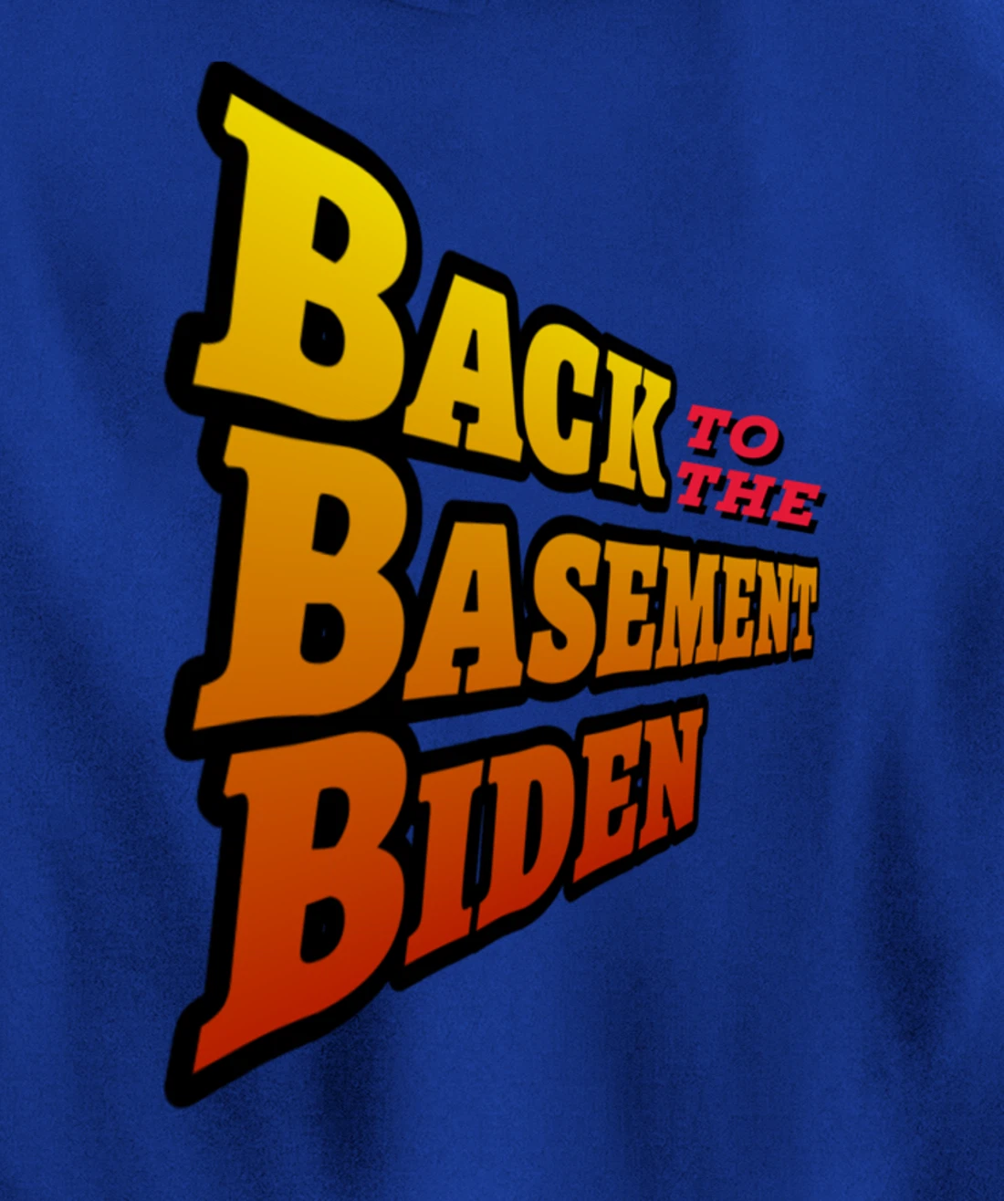 Back to the Basement Biden Trump Bicycle Patriot Republican Pullover Hoodie