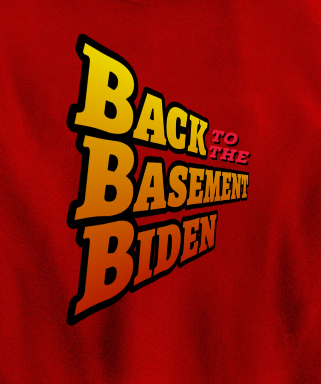 Back to the Basement Biden Trump Bicycle Patriot Republican Pullover Hoodie