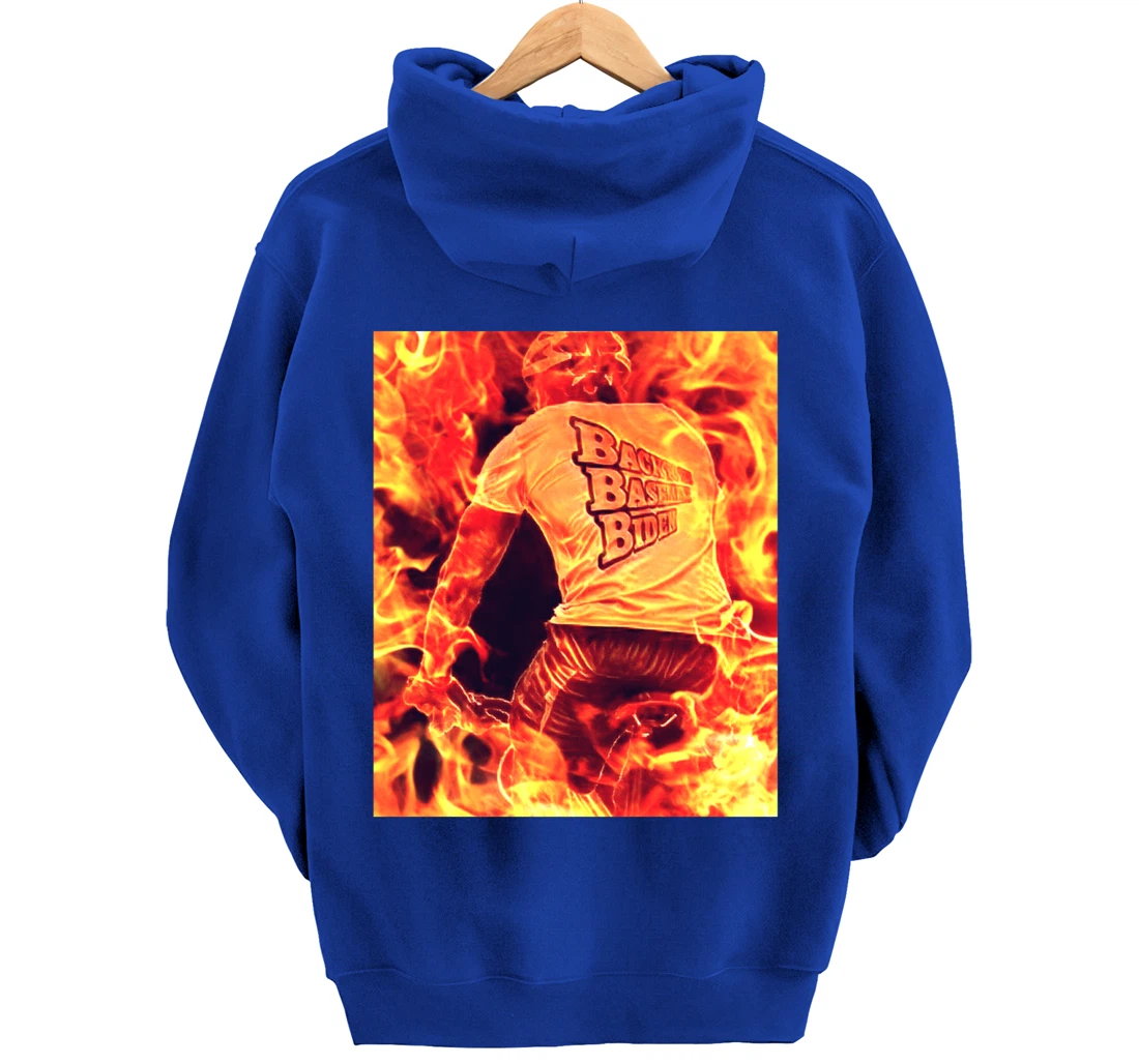 Back to the Basement Biden Trump Bicycle Patriot Republican Pullover Hoodie