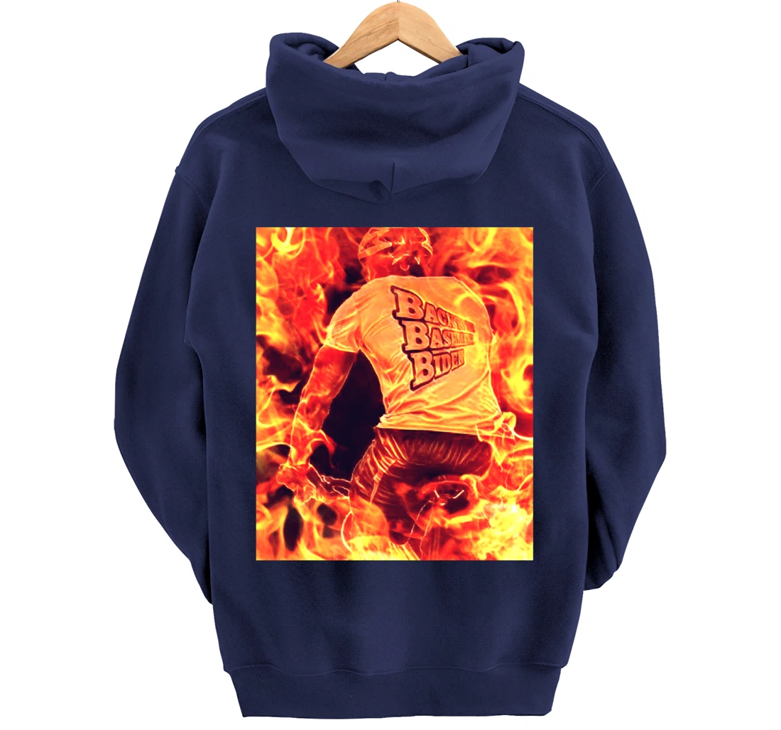 Back to the Basement Biden Trump Bicycle Patriot Republican Pullover Hoodie