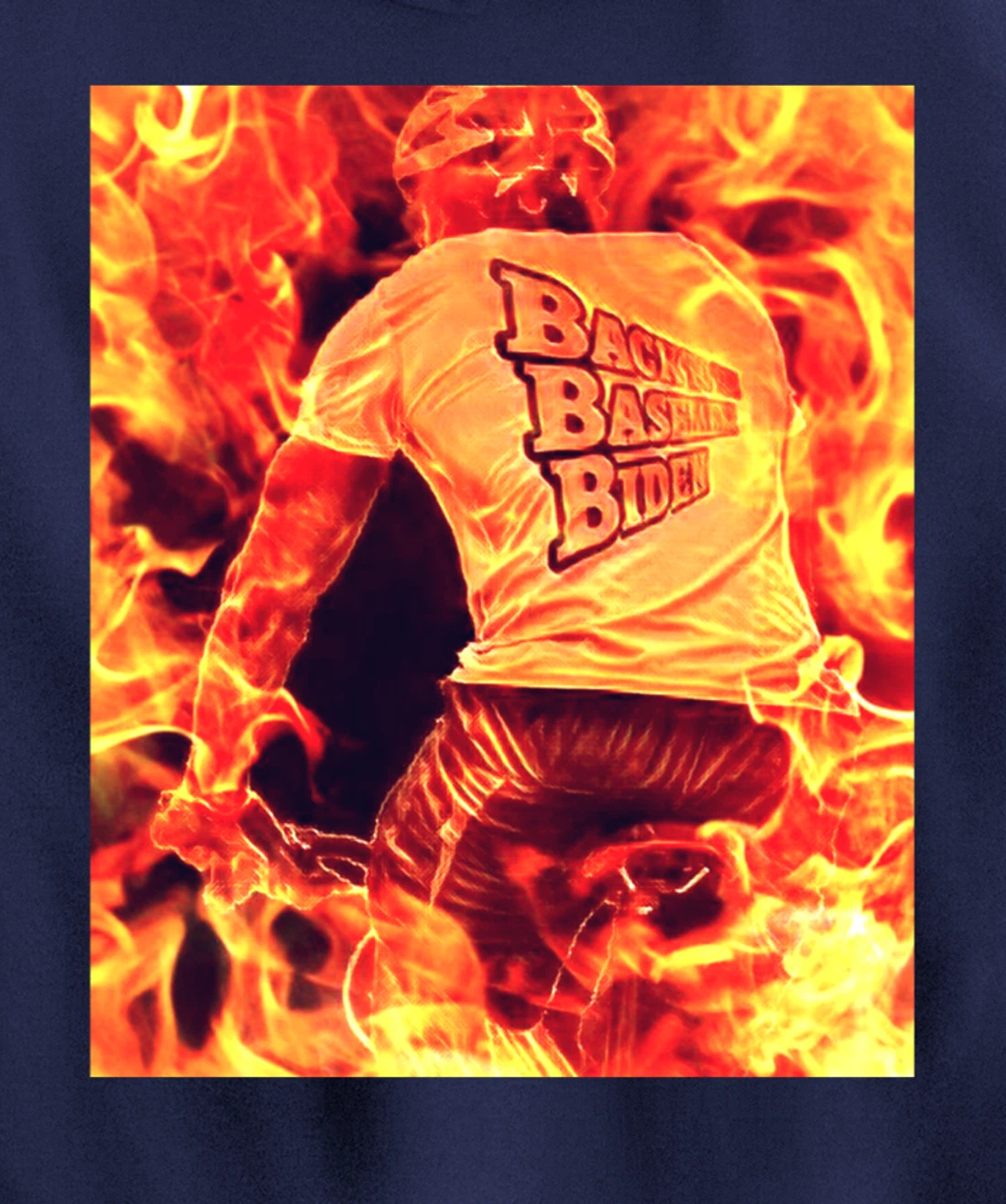 Back to the Basement Biden Trump Bicycle Patriot Republican Pullover Hoodie