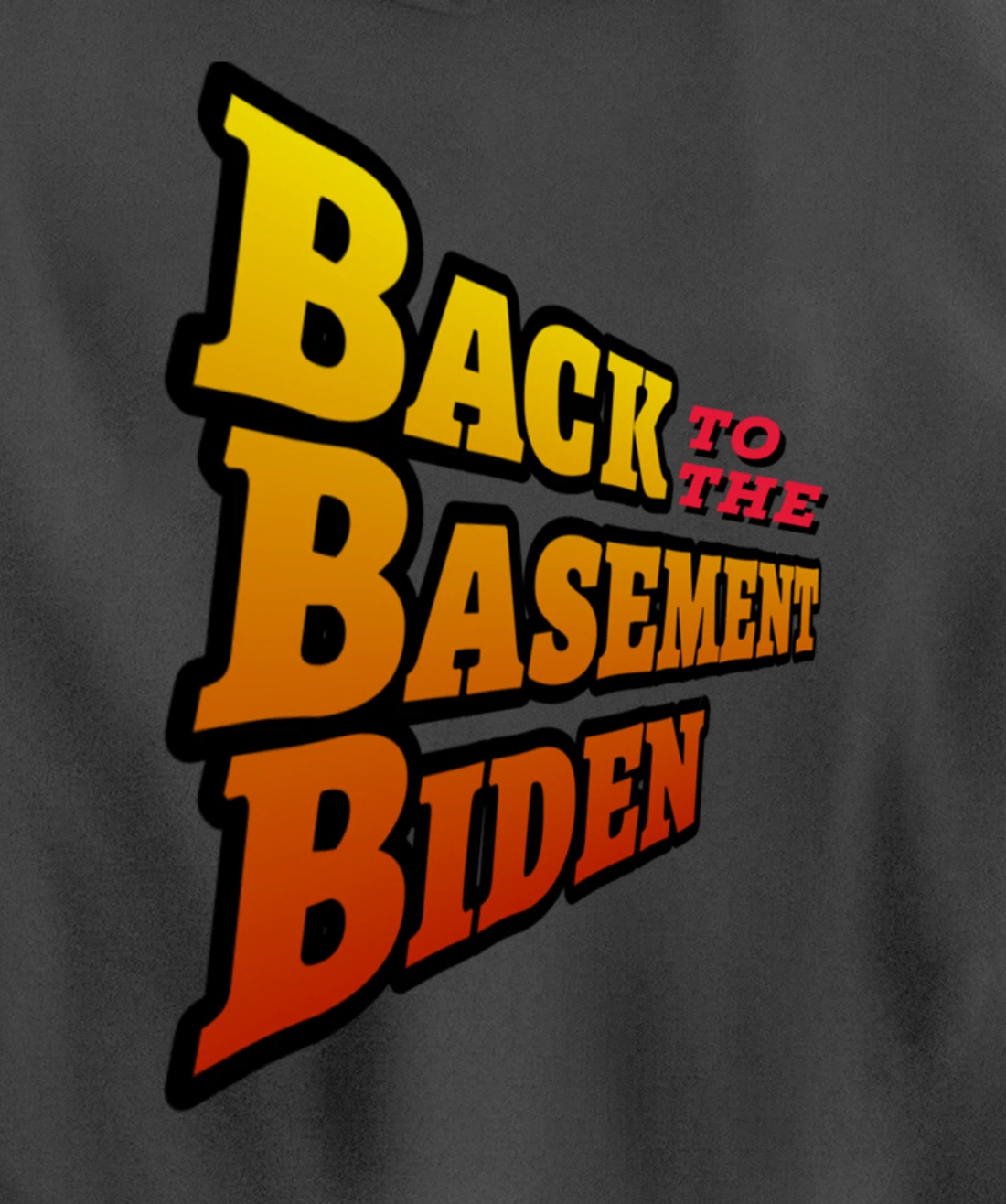 Back to the Basement Biden Trump Bicycle Patriot Republican Pullover Hoodie