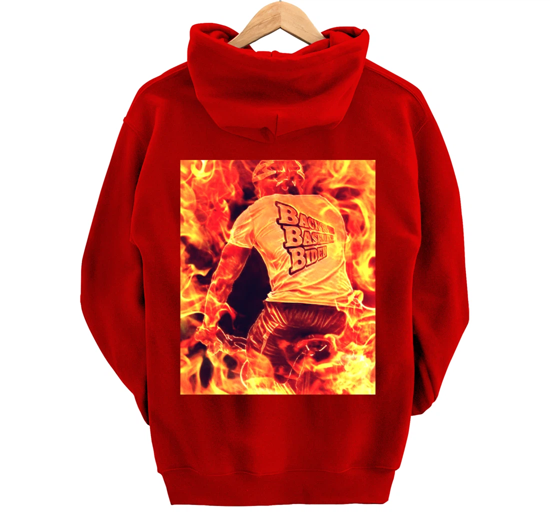 Back to the Basement Biden Trump Bicycle Patriot Republican Pullover Hoodie