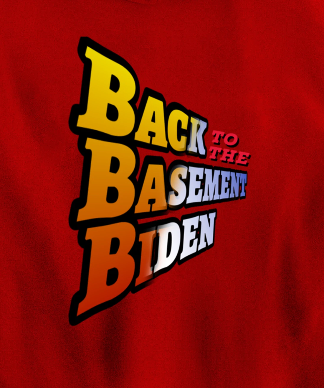 Back to the Basement Biden Trump Bicycle Patriot Republican Pullover Hoodie