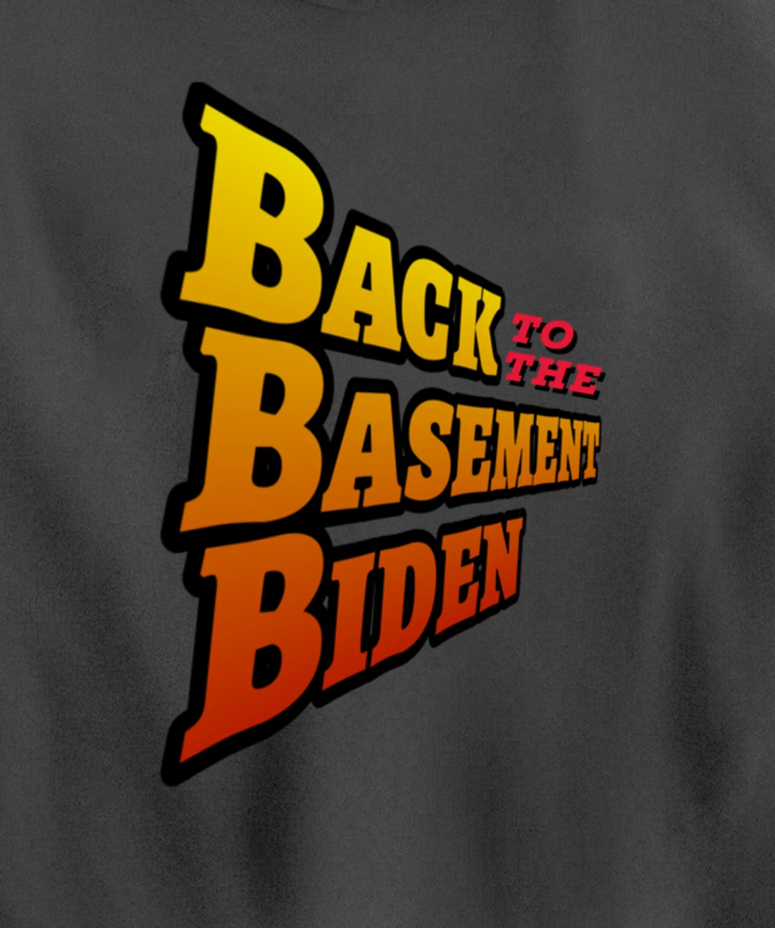 Back to the Basement Biden Trump Bicycle Patriot Republican Pullover Hoodie