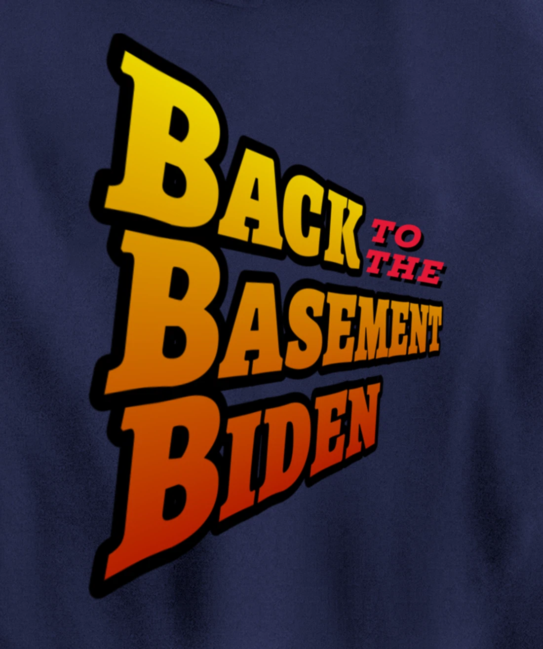 Back to the Basement Biden Trump Bicycle Patriot Republican Pullover Hoodie