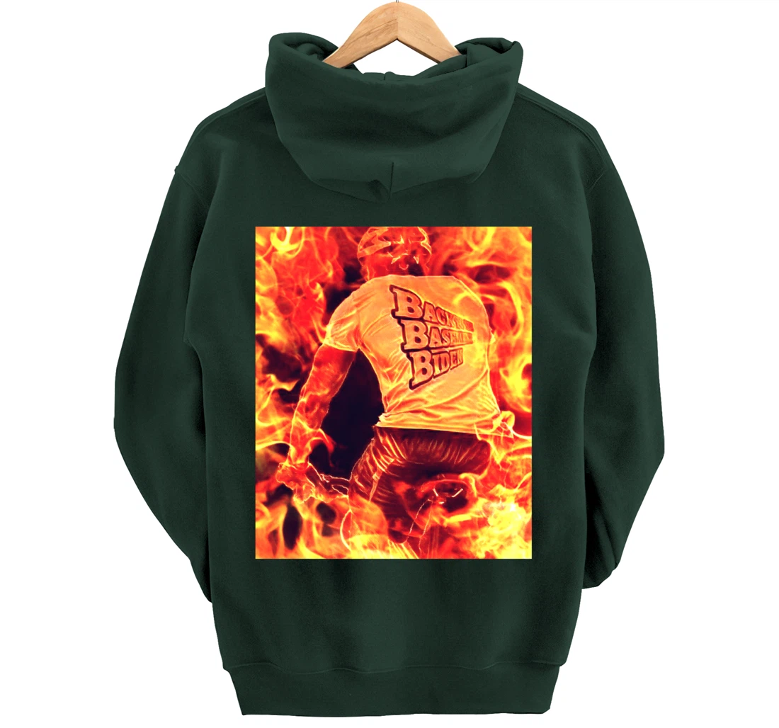 Back to the Basement Biden Trump Bicycle Patriot Republican Pullover Hoodie