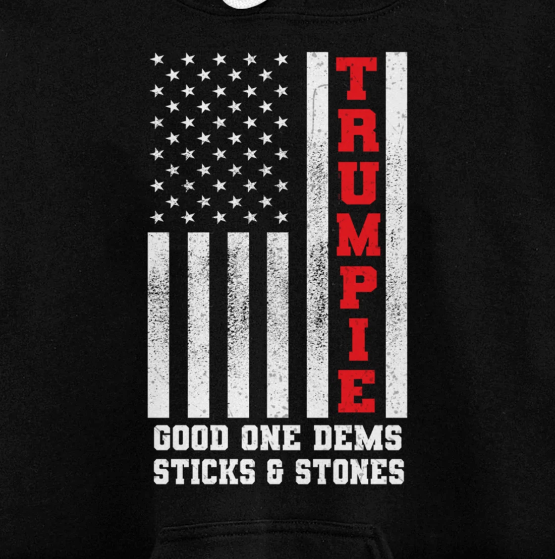 Trumpie Funny New Nickname for Trump for Adults Teens Pullover Hoodie