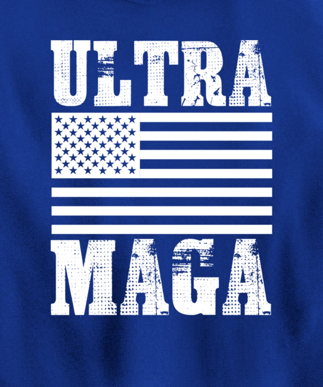 Patriotic Flag Freedom Ultra Maga Trump 2024 Pullover Hoodie