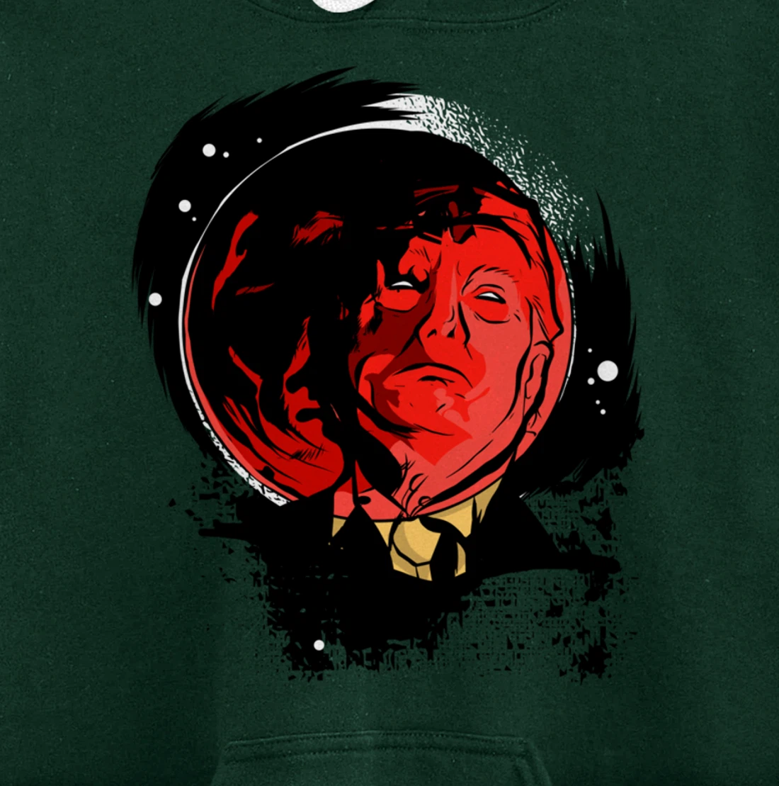 Bloody scary creepy spooky trump Pullover Hoodie