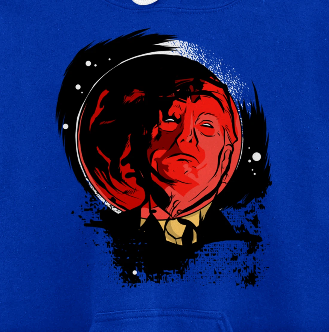 Bloody scary creepy spooky trump Pullover Hoodie