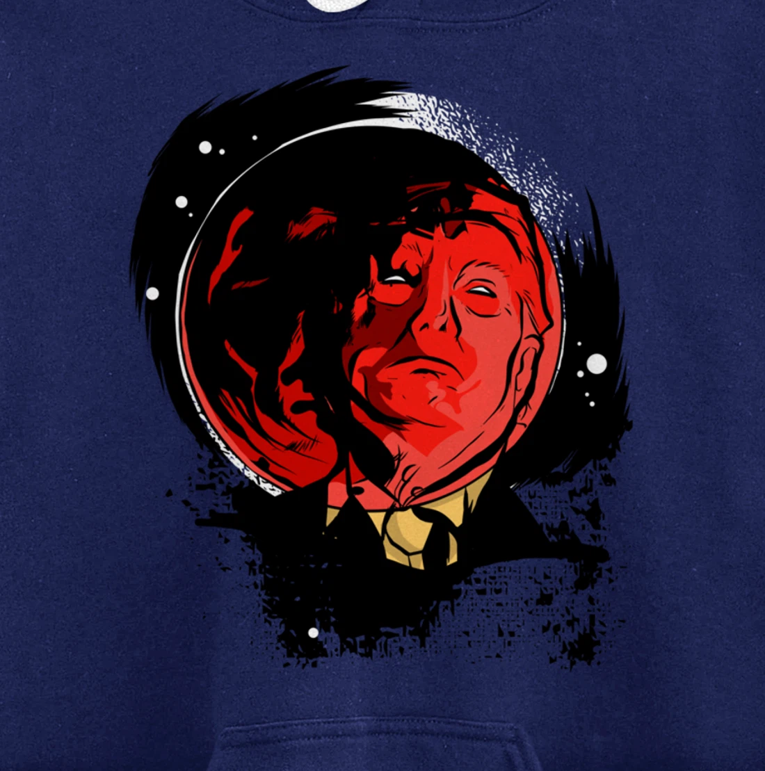 Bloody scary creepy spooky trump Pullover Hoodie