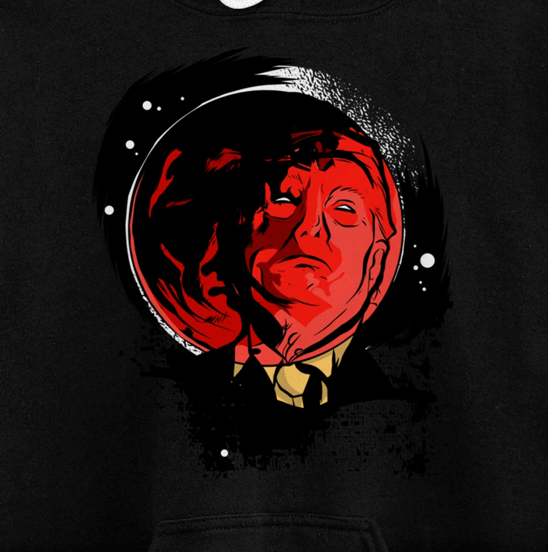 Bloody scary creepy spooky trump Pullover Hoodie