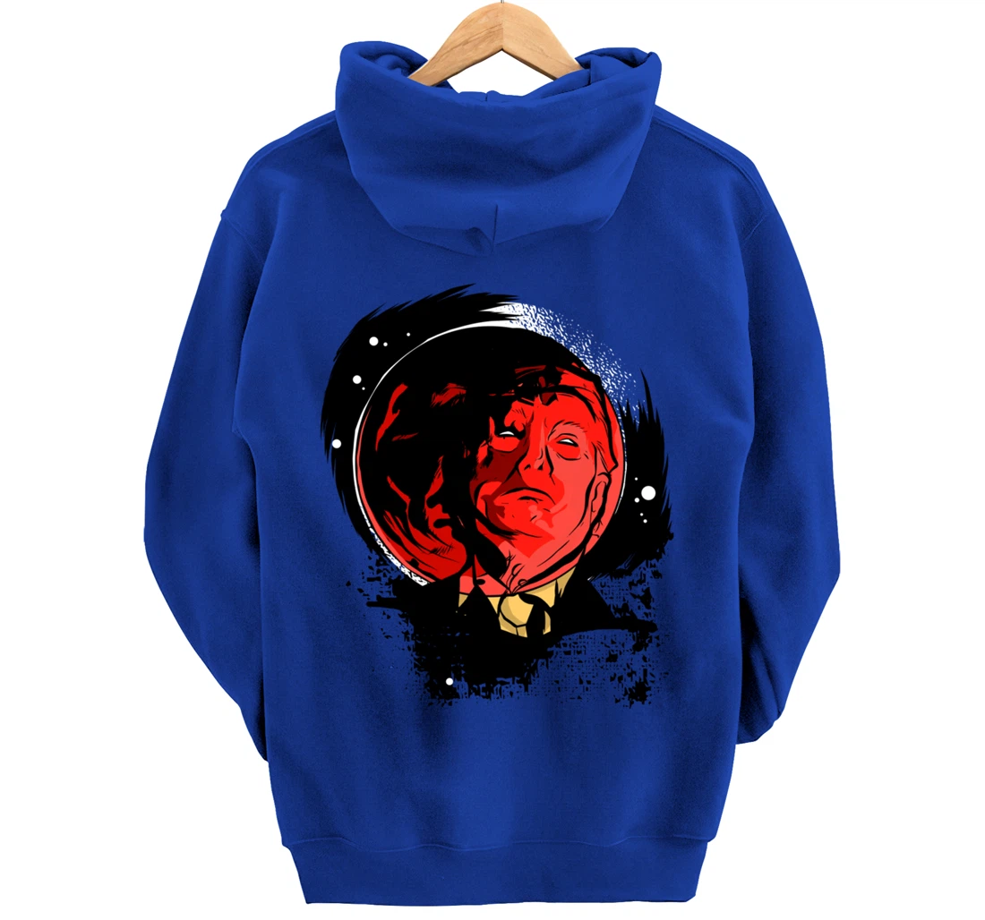 Bloody scary creepy spooky trump Pullover Hoodie