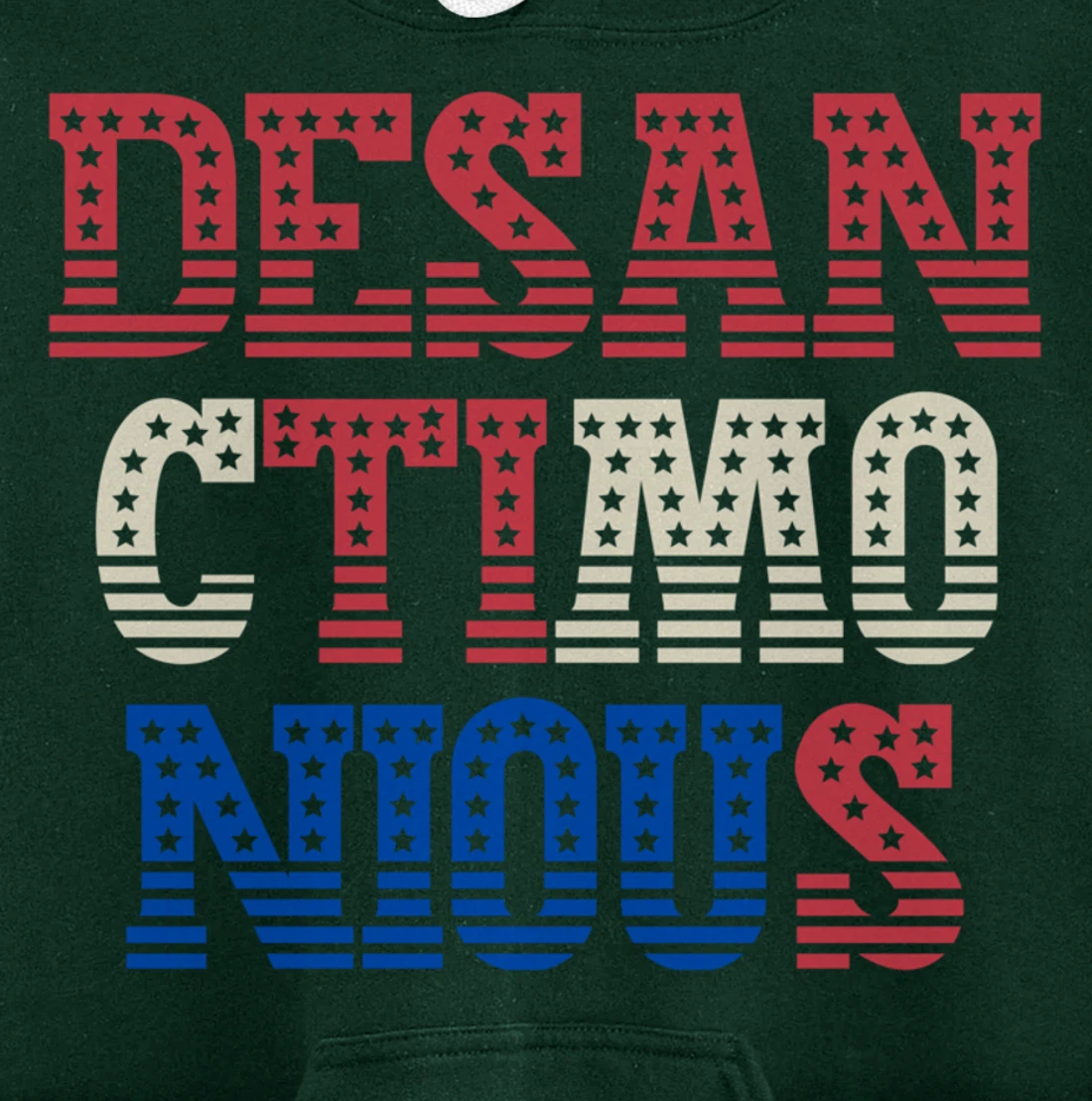 DeSanctimonious DeSantis Florida Governor President Trump Pullover Hoodie