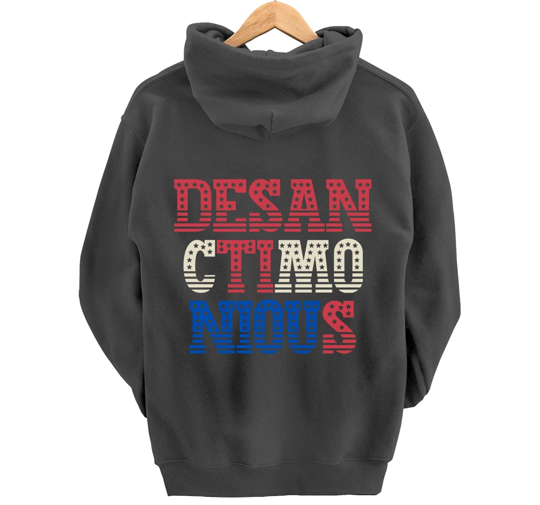 DeSanctimonious DeSantis Florida Governor President Trump Pullover Hoodie
