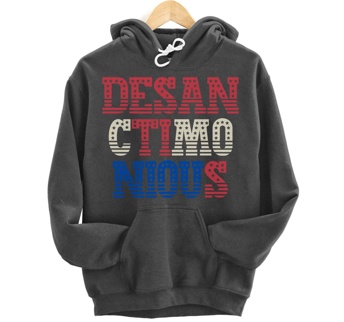 DeSanctimonious DeSantis Florida Governor President Trump Pullover Hoodie