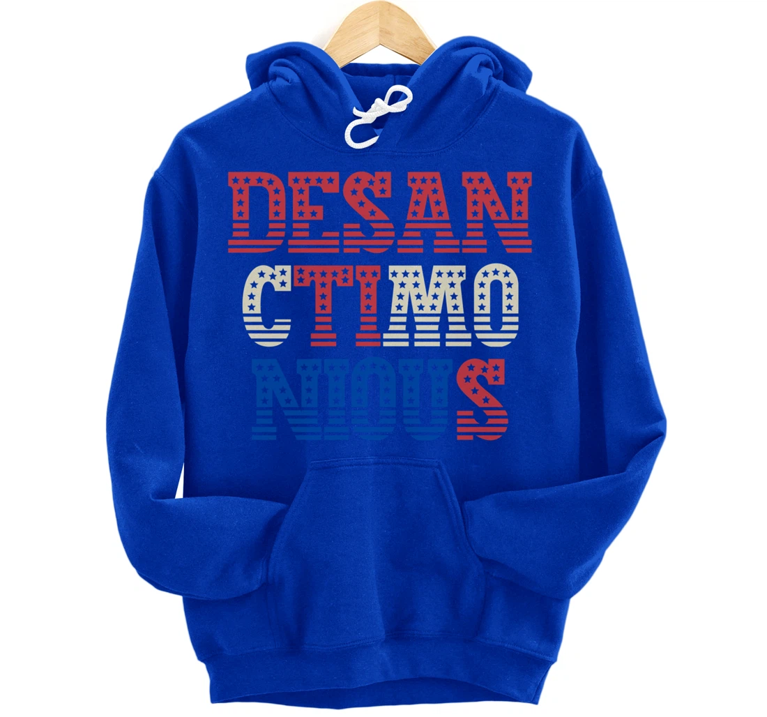 DeSanctimonious DeSantis Florida Governor President Trump Pullover Hoodie