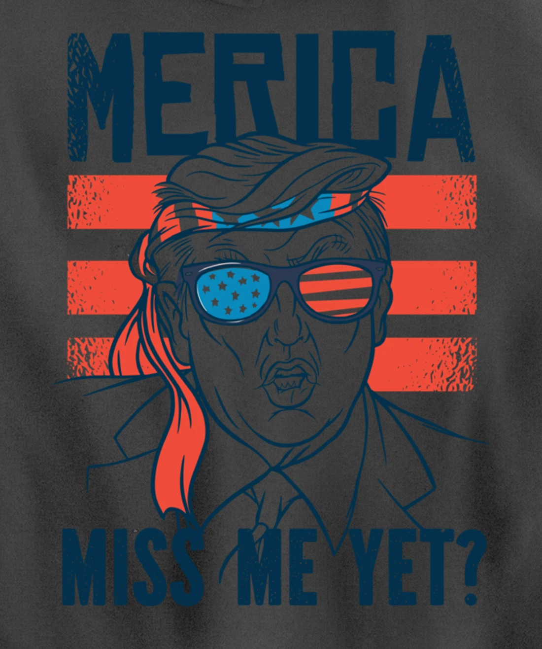 Miss Me Yet America? Donald Trump Funny Inauguration 2021 Pullover Hoodie