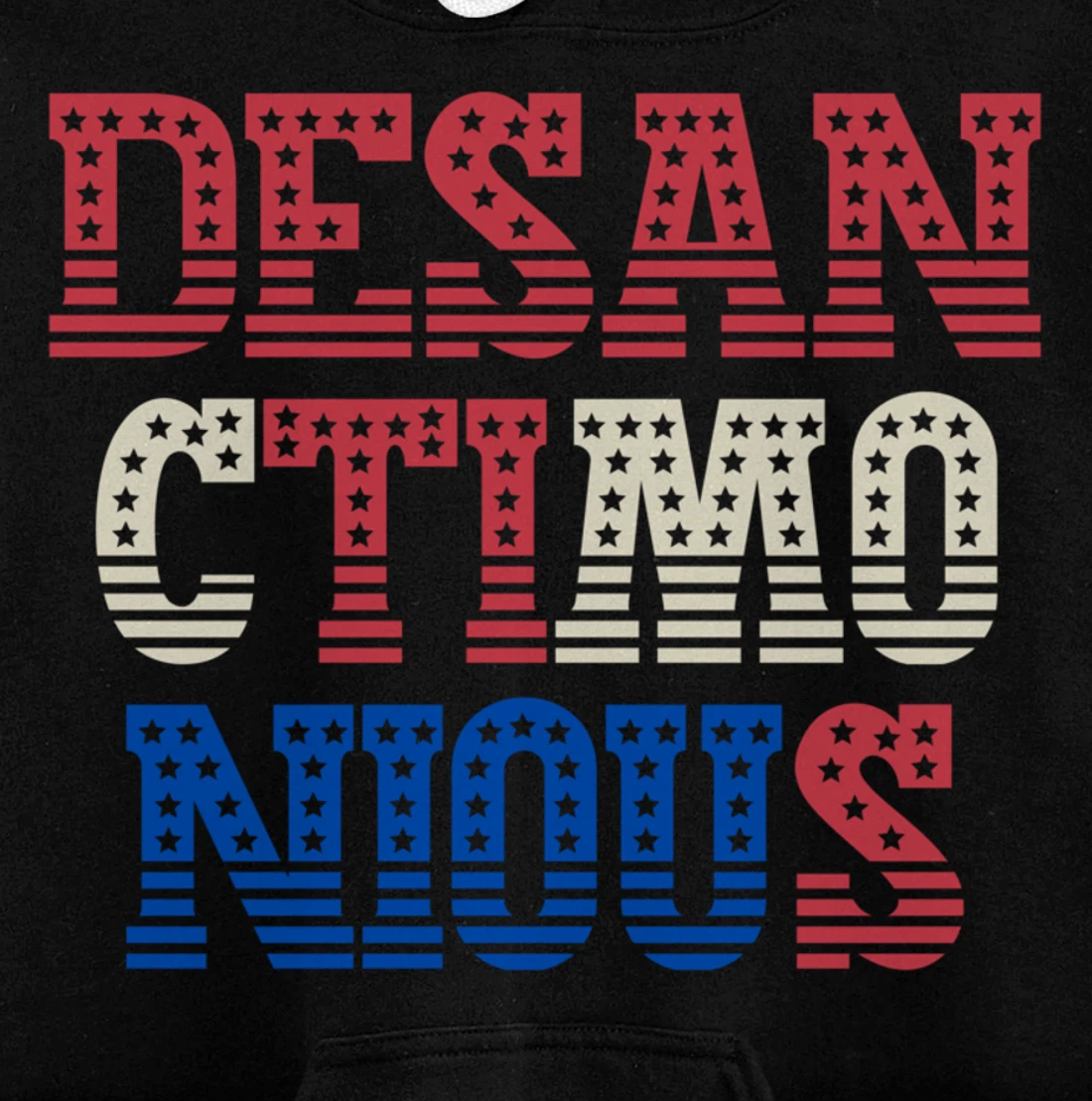 DeSanctimonious DeSantis Florida Governor President Trump Pullover Hoodie