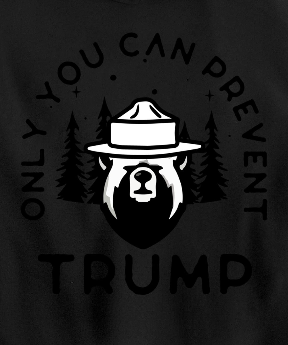 Anti-Trump Only You Can Prevent Trump Pullover Hoodie